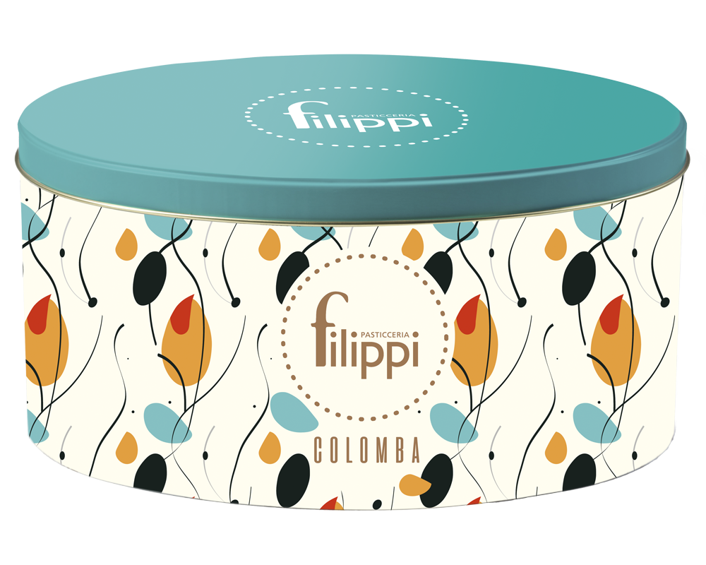 CLASSIC COLOMBA WITH CANDIED ORANGE IN TIN BOX