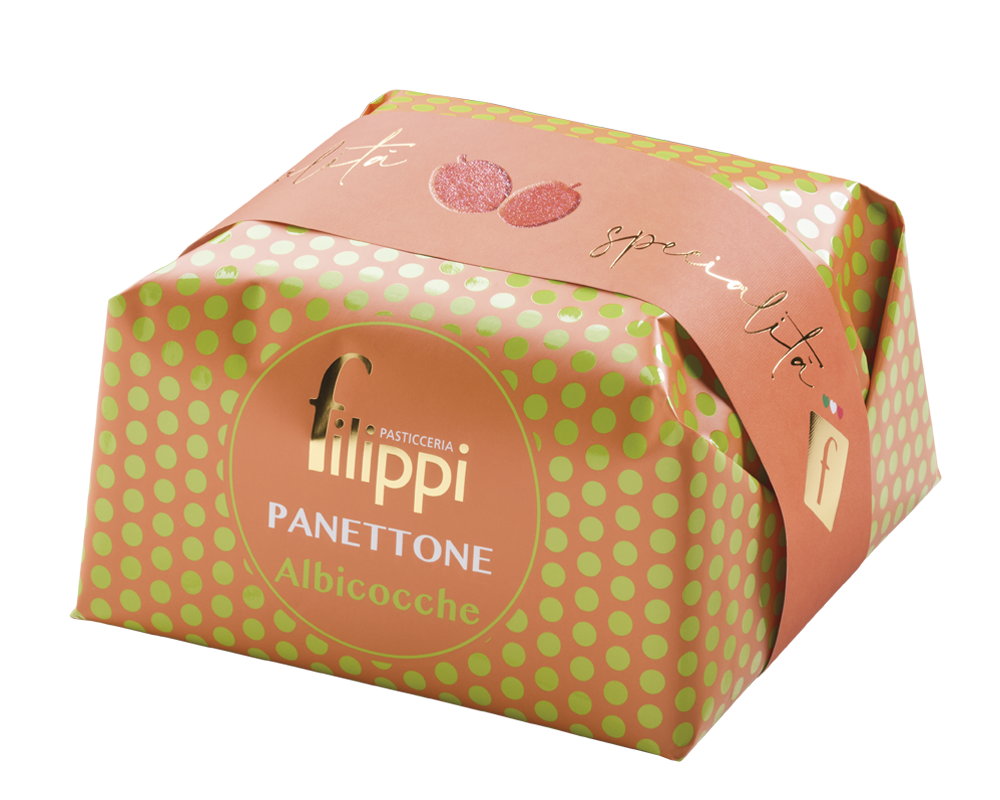 Special panettone with apricots