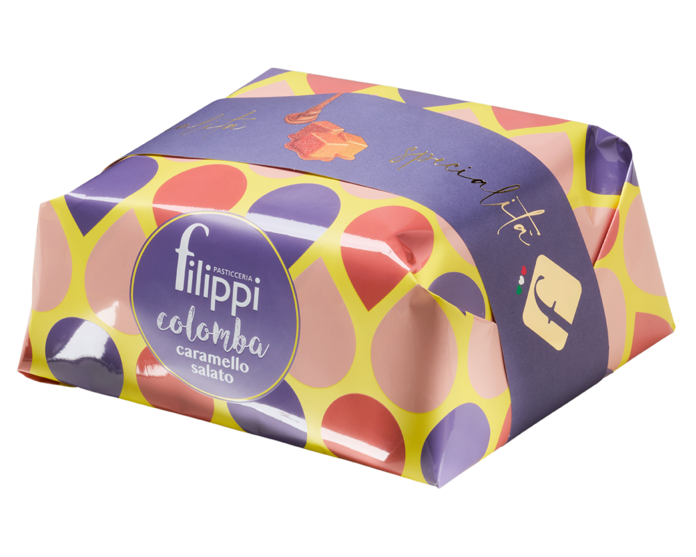 Colomba al caramello salato