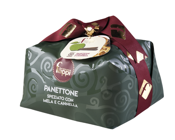 PANETTONE SPEZIATO MELA E CANNELLA GR 1000