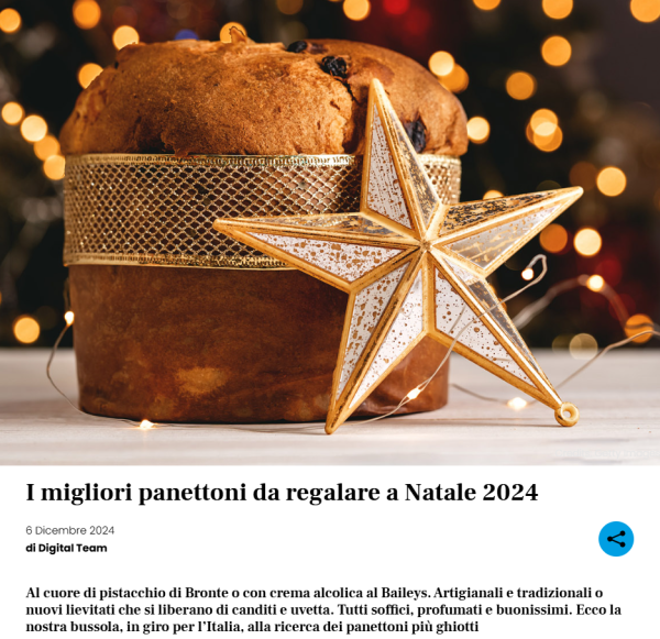 I migliori panettoni da regalare a Natale 2024