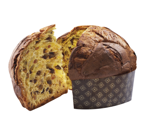 PANETTONE CON ARANCIA E CIOCCOLATO GR 1000