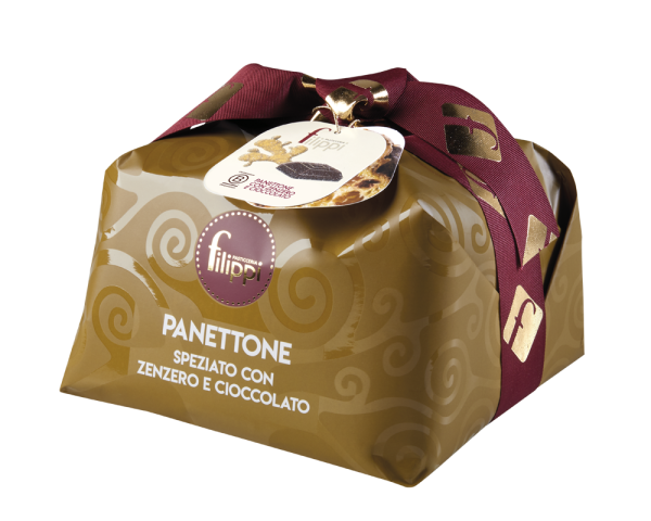 PANETTONE SPEZIATO ZENZERO E CIOCCOLATO GR 1000