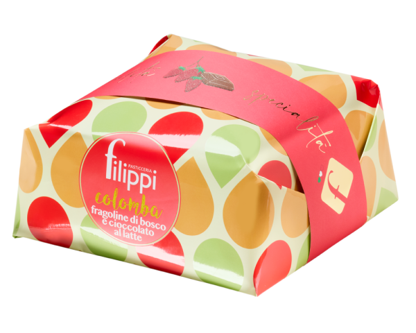 COLOMBA FRAISES DES BOIS ET CHOCOLAT AU LAIT GR 1000