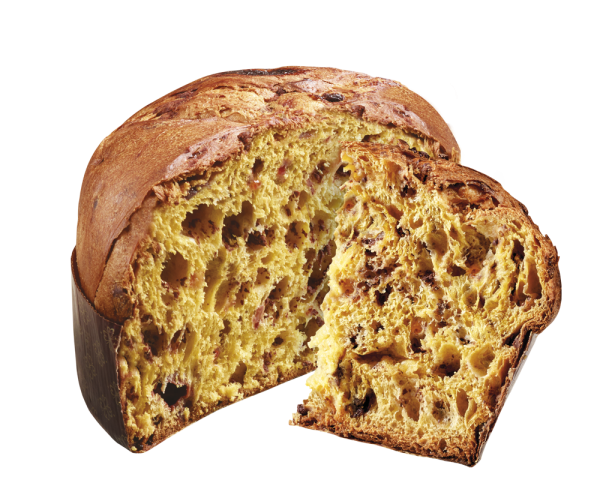 PANETTONE CON FRAGOLINE DI BOSCO E CIOCCOLATO AL LATTE GR 1000