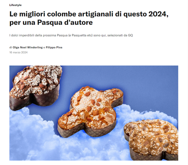 Le migliori colombe artigianali di questo 2024, per una Pasqua d'autore