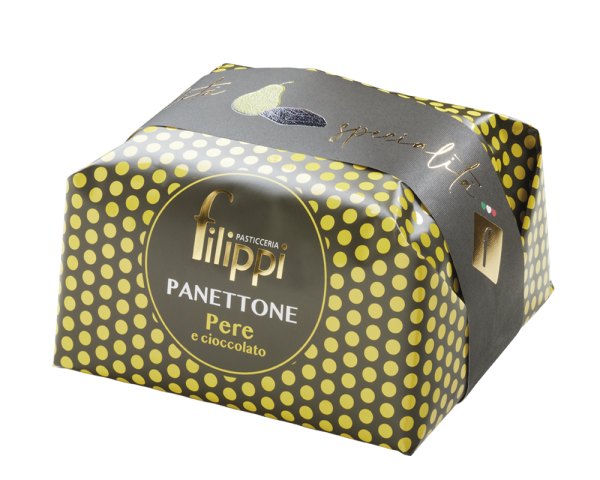 PANETTONE CON PERE E CIOCCOLATO GR 1000