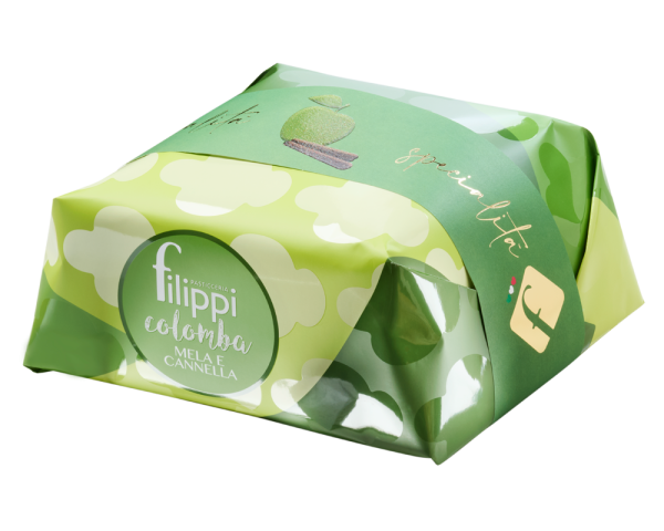 Colomba con mela e cannella
