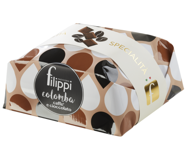 COLOMBA AL CAFFE' E CIOCCOLATO FONDENTE