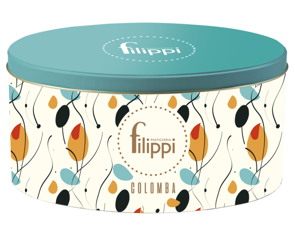 COLOMBA CLASSIQUE EN BOÎTE MÉTALLIQUE