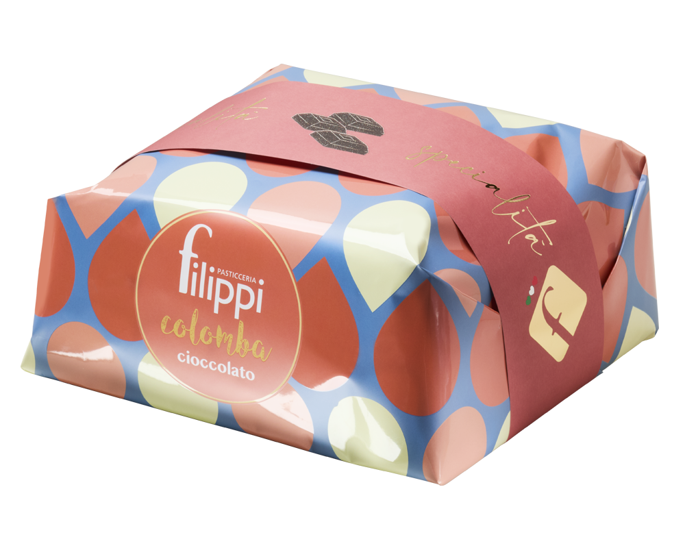 Colomba con cioccolato