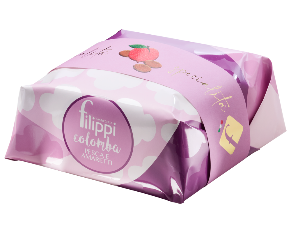 COLOMBA AUX PÊCHES ET AMARETTI GR 1000