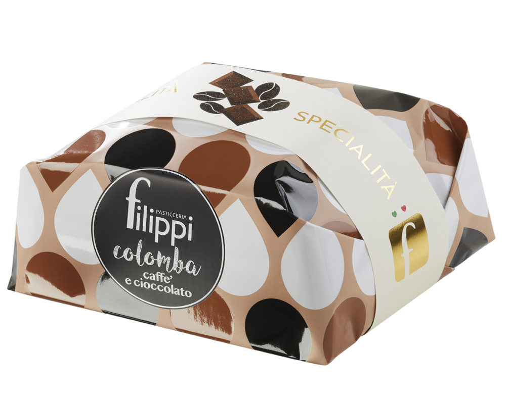 COLOMBA AL CAFFE' E CIOCCOLATO FONDENTE