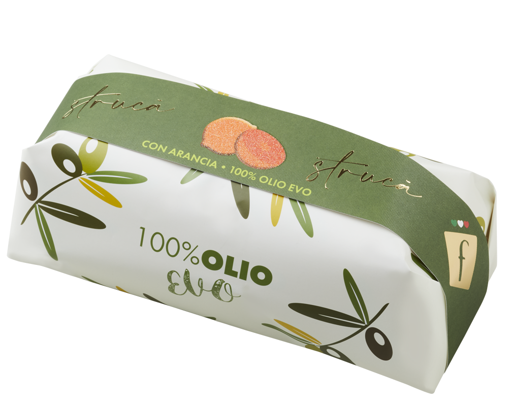 Strucà with orange 100% olive oil